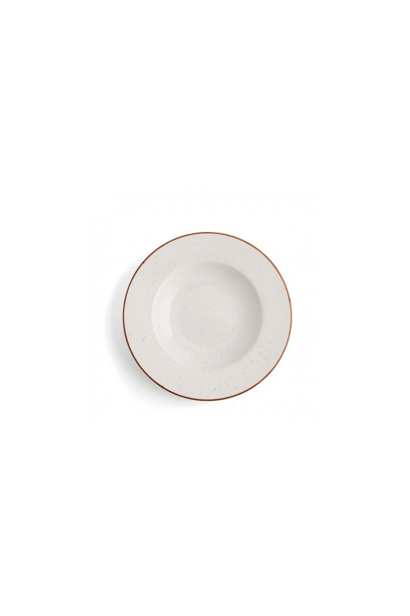 PLATO HONDO 26CM TERRA ARENA (6UDS)