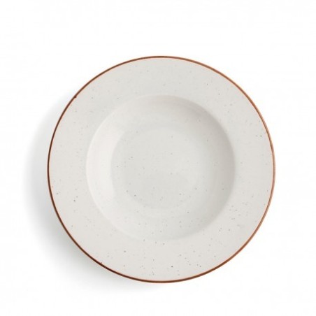PLATO HONDO 26CM TERRA ARENA (6UDS)