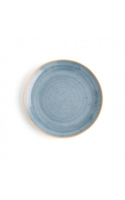PLATO LLANO 21CM TERRA AZUL (12UDS)