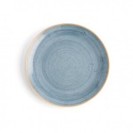 PLATO LLANO 21CM TERRA AZUL (12UDS)