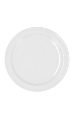 PLATO LLANO GLACIAL ESTRECHO 26CM (12UNID)