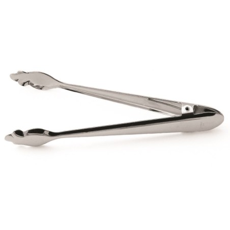 PINZA HIELO MUELLE INOX