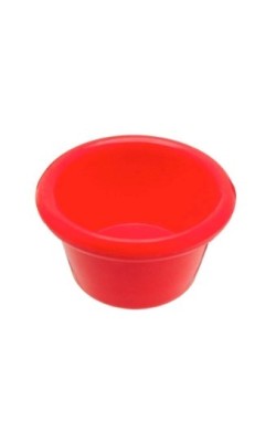SALSERA RAMEKIN RED. MELAMINA BLANCO QD