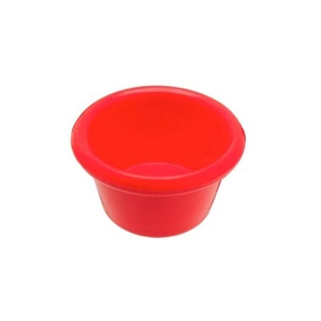 SALSERA RAMEKIN RED. MELAMINA BLANCO QD