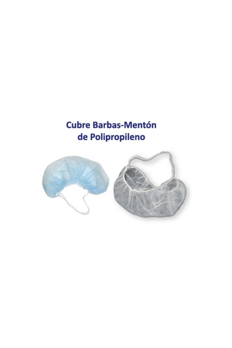 CUBREBARBA POLIPROPILEN BLANCO C/GOMA (1000U)