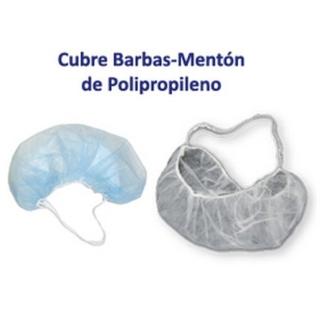 CUBREBARBA POLIPROPILEN BLANCO C/GOMA (1000U)
