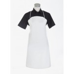 DELANTAL SARGA CUERDA ANILLA BLANCO 75X85