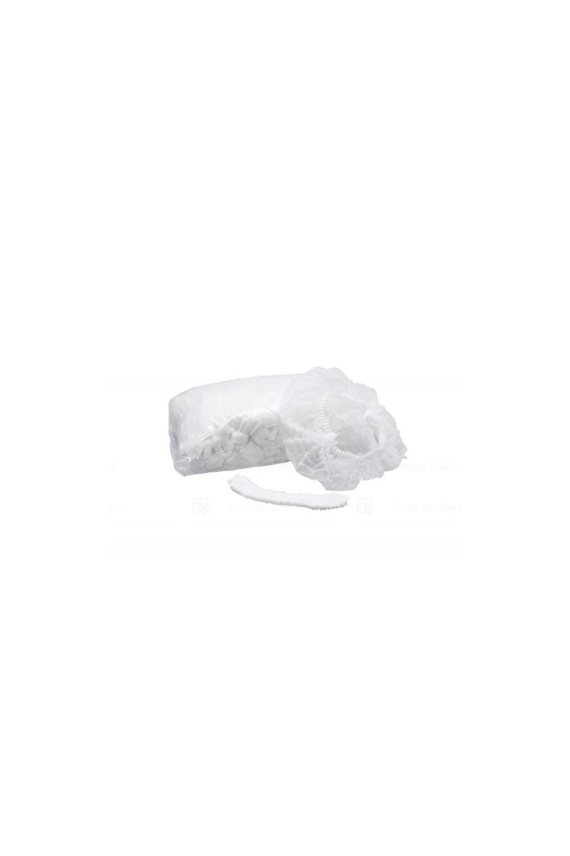 GORRO ACORDEON P.P. 14GR BLANCO 53CM(100UD)