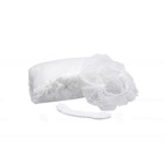 GORRO ACORDEON P.P. 14GR BLANCO 53CM(100UD)