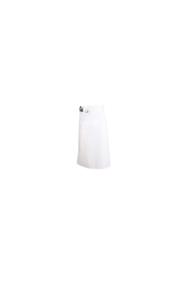 MANDIL FRANCES SARGA BLANCO 115X90