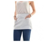 MANDIL MONEDERO SARGA BLANCO 60X30