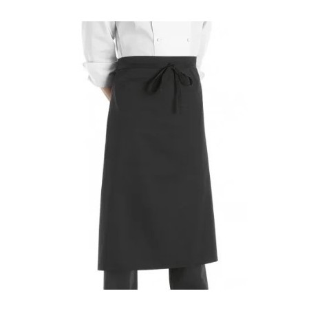 MANDIL SARGA NEGRO FRANCES 105X105