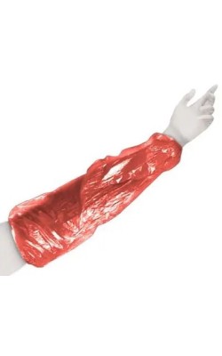 MANGUITOS POLIETILENO G80 ROJO (2000UDS)