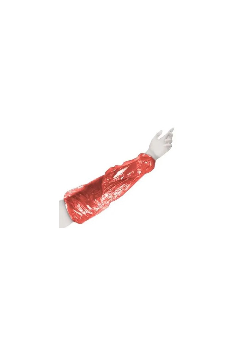 MANGUITOS POLIETILENO G80 ROJO (2000UDS)