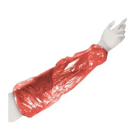 MANGUITOS POLIETILENO G80 ROJO (2000UDS)