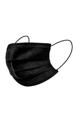MASCARILLA HIGIENICA 3C C/GOMA NEGRA 50UND
