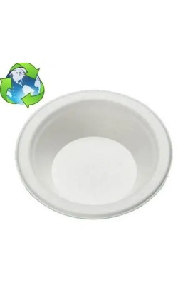 BOWL CAÑA AZUCAR + FIBRA CARTON 340CC (1000U)