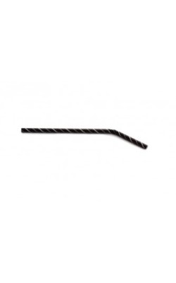 CAÑA PAPEL FLEXI.ENFUNDA 210X6 NEGRA RAYA100U