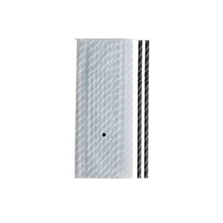 CAÑA PAPEL FLEXIBLE 210X6 NEGRA RAYA BCA 48UN