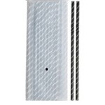CAÑA PAPEL FLEXIBLE 210X6 NEGRA RAYA BCA 48UN