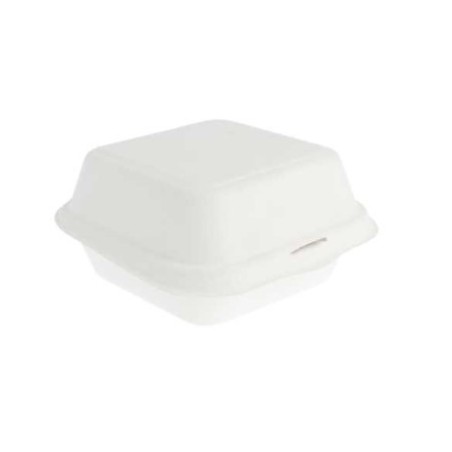 ENVASE HAMBURGUESA CAÑA AZUCAR GRANDE (50UNI)