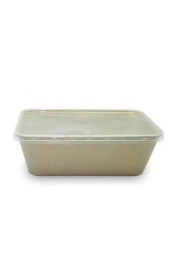 ENVASE RECTANG.750ML CAÑA AZUCAR C/TAPA (50U)