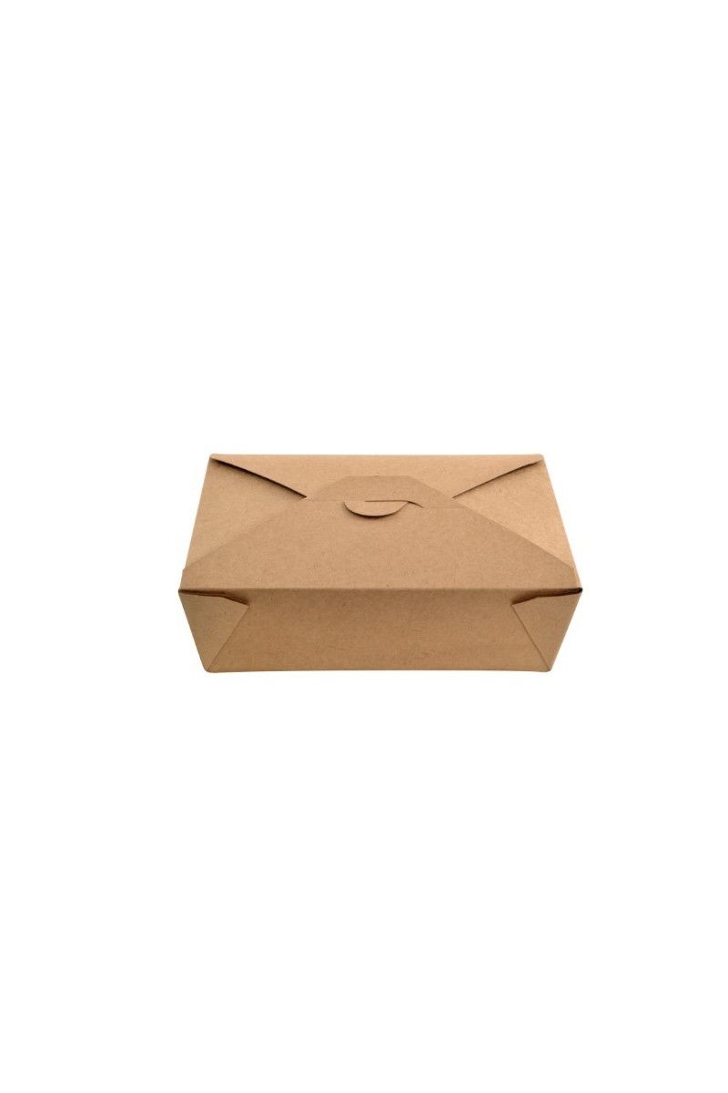 RECIPIENTE CARTON KRAFT 66OZ 1980ML (25UNID)