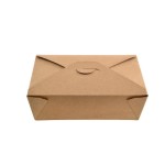 RECIPIENTE CARTON KRAFT 66OZ 1980ML (25UNID)