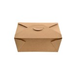 RECIPIENTE CARTON KRAFT 96OZ 2880ML (25UNID)