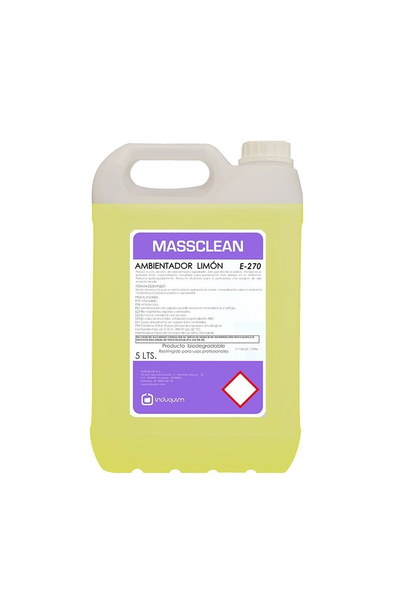E-270 (5L) AMBIENTADOR LIMON DESODORIZANTE