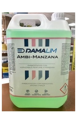 DAMALIM AMBIENTADOR MANZANA 5 LTS - Perfume olor a manzana