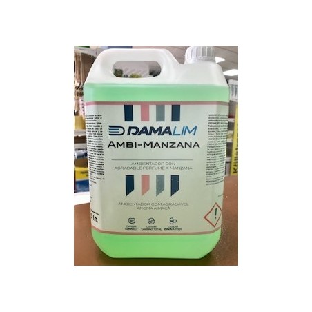 DAMALIM AMBIENTADOR MANZANA 5 LTS - Perfume olor a manzana