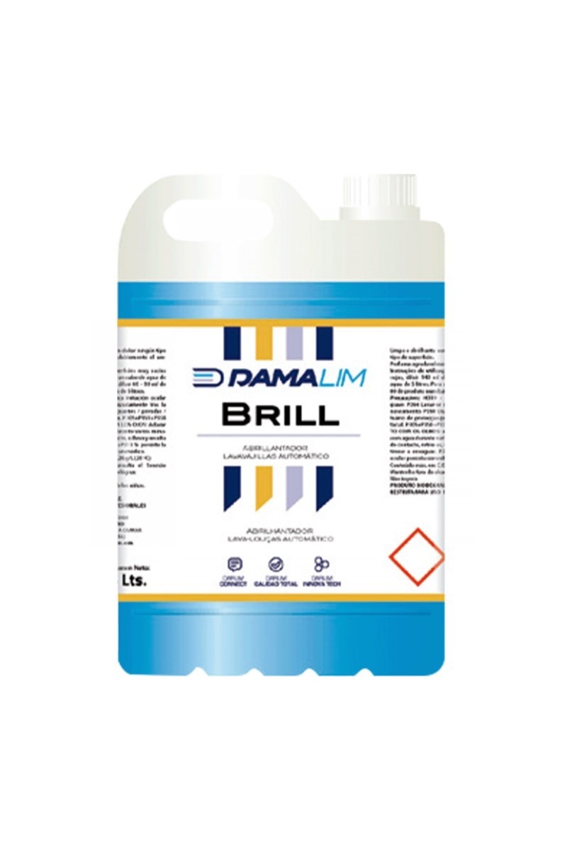 DAMALIM BRILL 5 LTS.abrillantador lavavajillas