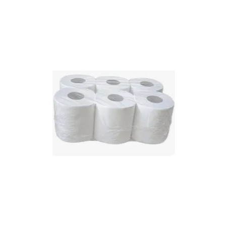 BOBINA MECHA 130 MTS 2 CAPAS GOFRADA 6 Rollos