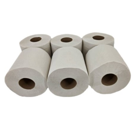 BOBINA SECAMANOS 2C. TISU LAMINADA 800 GRMS (6 ROLLOS)
