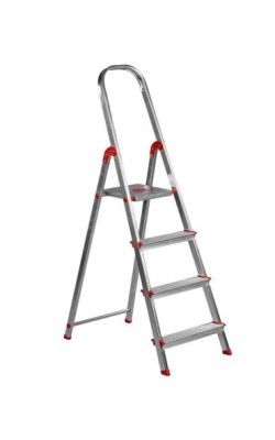 ESCALERA ALUMINIO UNICA ROLSER 4P.