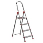 ESCALERA ALUMINIO UNICA ROLSER 4P.