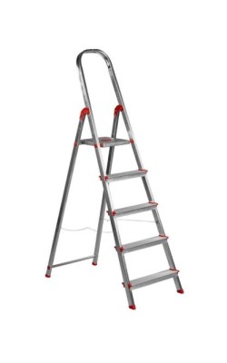 ESCALERA ALUMINIO UNICA ROLSER 5P.