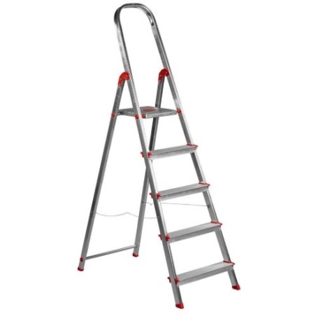 ESCALERA ALUMINIO UNICA ROLSER 5P.