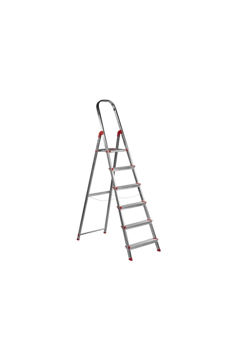 ESCALERA ALUMINIO UNICA ROLSER 6P.