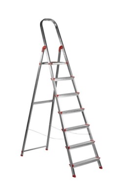 ESCALERA ALUMINIO UNICA ROLSER 7P.