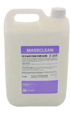E-255 GEL MANOS DERMO NACARADO GARRAFA 5L
