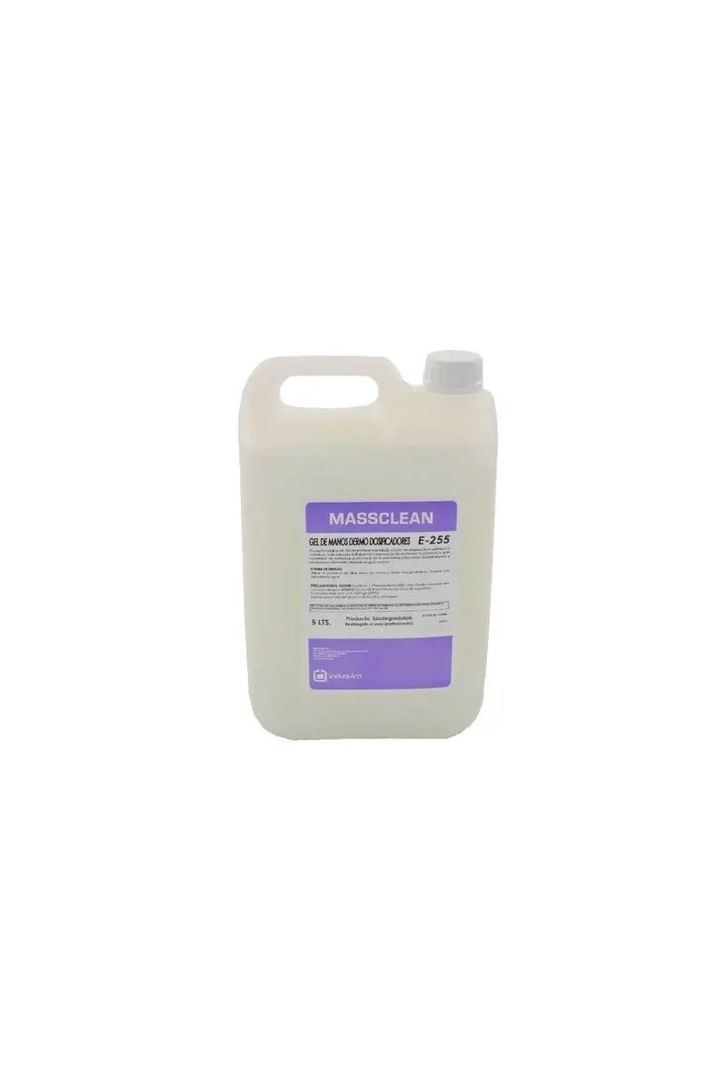E-255 GEL MANOS DERMO NACARADO GARRAFA 5L