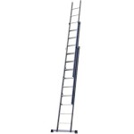 ESCALERA ALUMINIO ROLSER INDUSTRIAL 3 TRAMOS 9P.