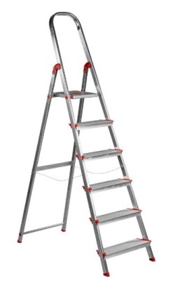 ESCALERA ALUMINIO ROLSER NORMA 6P.