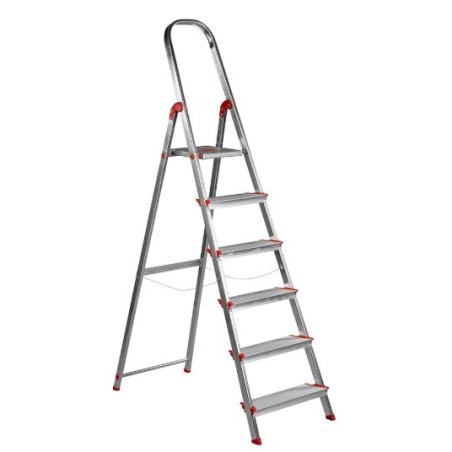 ESCALERA ALUMINIO ROLSER NORMA 6P.