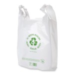 BOLSA CAMISETA 30x40 RECICLADA 70% 100UDS