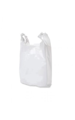 BOLSA CAMISETA REUTILIZABLE 42x55 REC PAQUETE