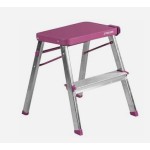 TABURETE ALUMINIO ROLSER 2P. MALVA