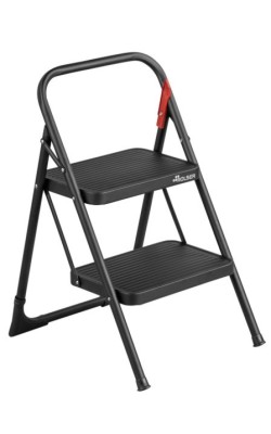 TABURETE M-10 METALICO ROLSER 2P NEGRO